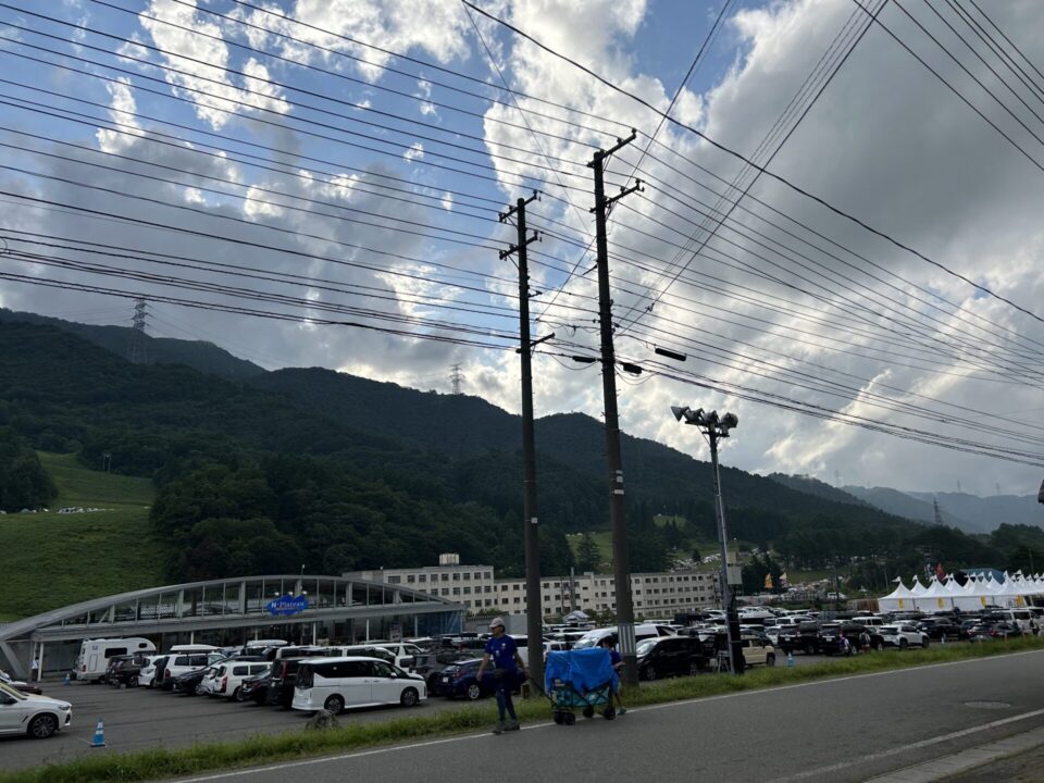 フジロックの売店