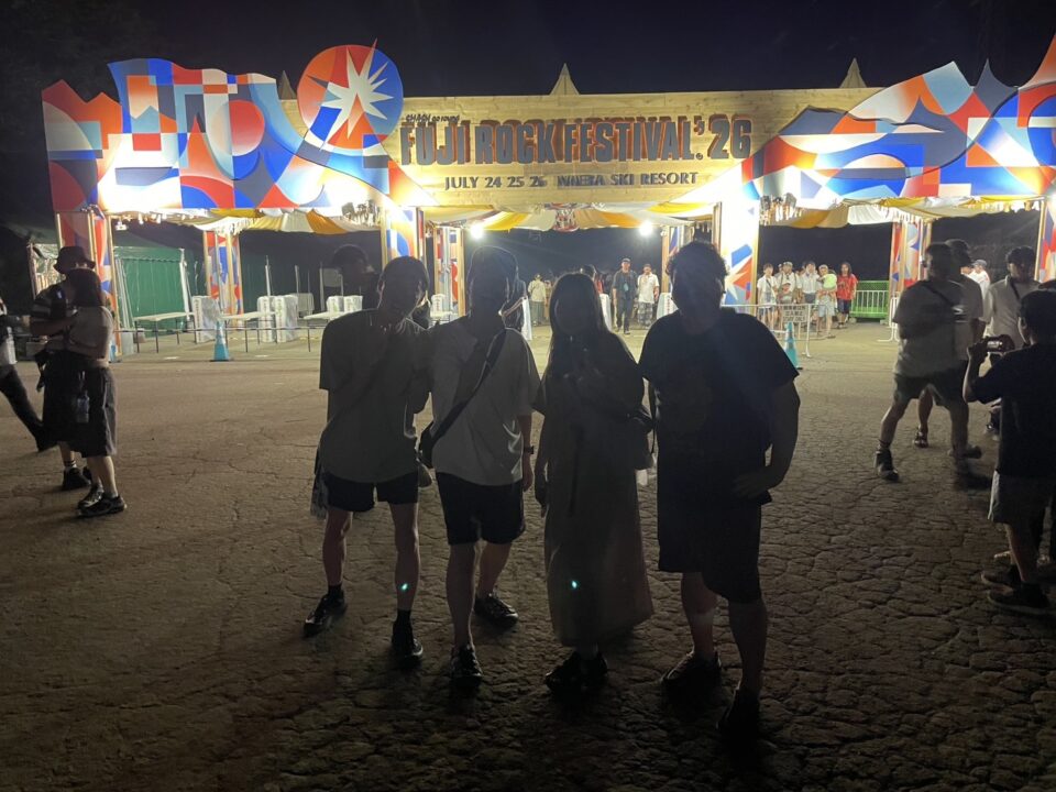 前夜祭での入場ゲート