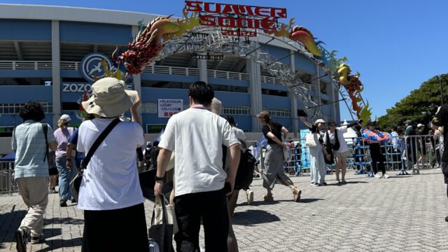サマソニの暑さ対策